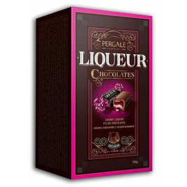 Pergale Liqueur Čokoládová pralinka s višňovou náplní 190g