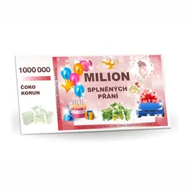 bankovka_milion_splnenych_prani_horka_cokolada