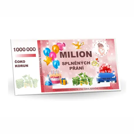 bankovka_milion_splnenych_prani_horka_cokolada