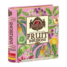 Basilur Kniha ovocných čajů Fruit Infusions 32x2g