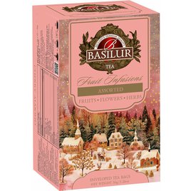 Basilur Malá vánoční kolekce ovocných čajů 20x1,8g