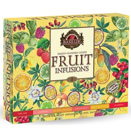 Basilur Fruit Infusions Ovocný čaj kazeta 60s