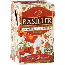 BASILUR Fruit Strawberry & Raspberry 25x1,8g Záruka min.trv.10/25
