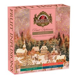 Basilur Christmas Fruit Vánoční kolekce ovocných čajů 40x1,8g