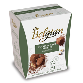 Belgian Fancy Truffles Hazelnut Oříškové lanýže 200g