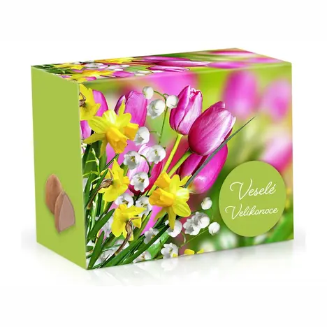 bonboniera-sladky-darek-tulipany-cokoladove-bonbony-karamelova-napln