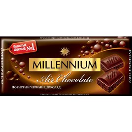 Millennium Hořká bublinková čokoláda 90g