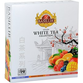Basilur White Tea Assorted přebal 40 sáčků