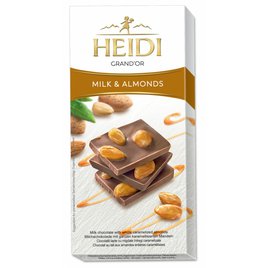 Heidi Grand´Or Mléčná čokoláda s  mandlemi 100g