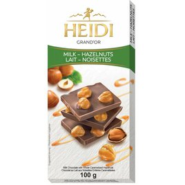 Čokoláda Heidi mléčná karamelizované ořechy 100g
