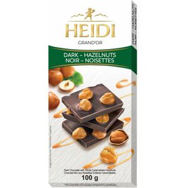 Heidi Grand´OR Hořká čokoláda karamelizované ořechy 100g