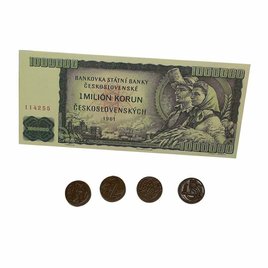 Čokoládová Bankovka 1 Milion korun mléčná čokoláda 60g