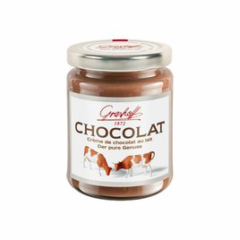 Mléčný čokoládový krém 'Čisté potěšení'  sklo  250g