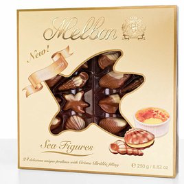 Melbon Plody moře s náplní Creme Bruleé 250g