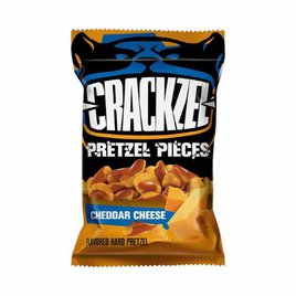 Crackzel Kousky preclíků s cheddarem 65g