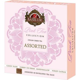 Basilur Dárková kolekce Pink Tea 40 sáčků