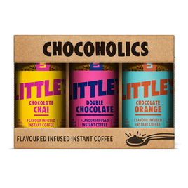 Dárkové balení Instantní kávy Littles Chocoholics 3x50g