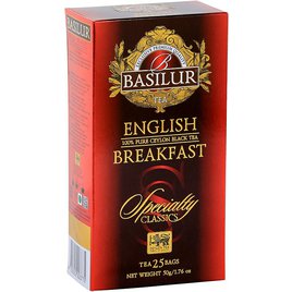 Basilur Specialty English Breakfast nepřebal 25x2g