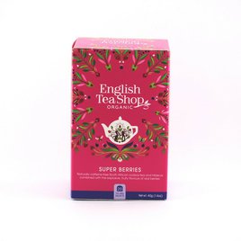 English Tea Shop čaj super berries ovocný rooibos a červené ovoce 20 sáčků