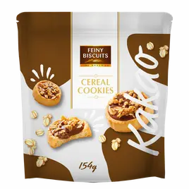 Feiny Biscuit Cereální kakaové sušenky 154g