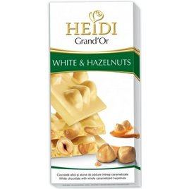 Heidi Bílá čokoláda s karamelizovanými ořechy 100g