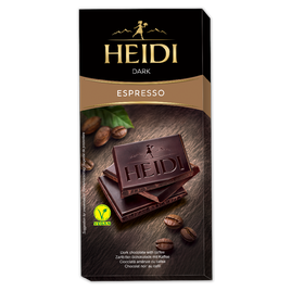 Čokoláda HEIDI Dark Espresso Coffee 55% 80 g