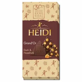 Heidi Grand´OR Hořká čokoláda karamelizované ořechy 100g