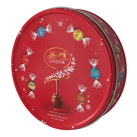 Lindt Lindor Dárková plechová dóza 450g