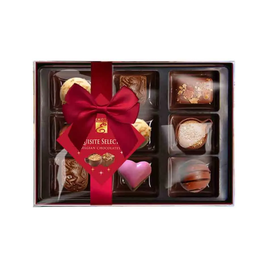 Luxusní belgické vánoční pralinky Emoti Exquisite selection 140g