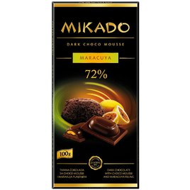 Mikado Hořká čokoláda s náplní maracuja 100g