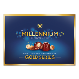 Millennium Gold Series Oříšková bonboniéra 205g