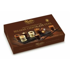 Noble Belgian Chocolate Cups Směs plněných čokoládových pohárků 100g