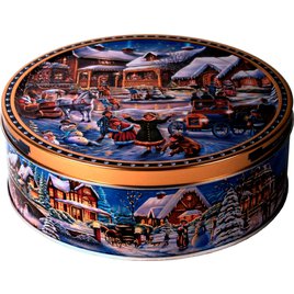 Máslové sušenky Winter Village 400g