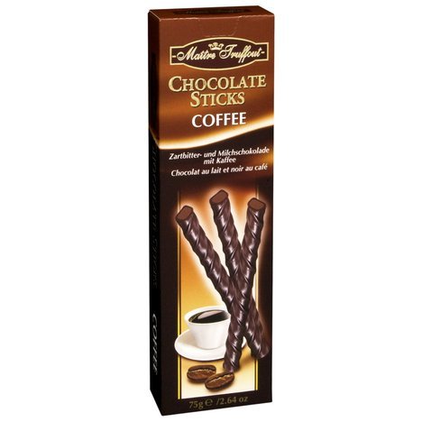 Čokoládové tyčinky kávové 75g