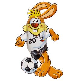 Velikonoční figurka Zajíček fotbalista 10g