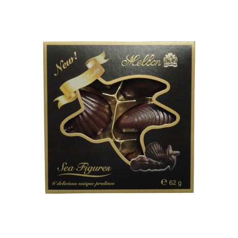 Melbon Plody moře z hořké čokolády 60g
