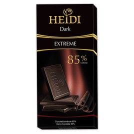 Čokoláda HEIDI Dark Extreme 85% Extra hořká čokoláda 80 g