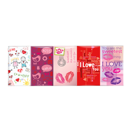 Mléčné čokoládky I Love you 5x15g min. trv. 13.7.2025