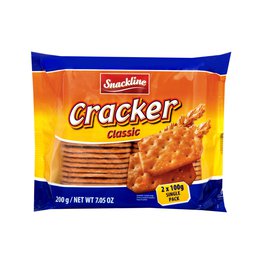 Snackline Cracker Classic Solené krekry 200g (2x100g)