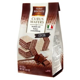 Feiny Vaflové kakaové sušenky 125g