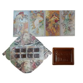 Fikar Čokoládová obálka Alfons Mucha 60g