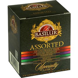 Basilur Assorted Specialty Směs černých a zelených čajů 10sáčků