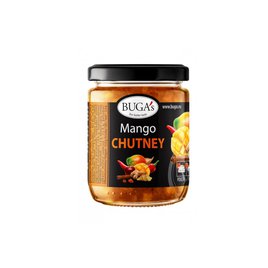 Buga´s Mango chutney Čatní s mangem, zázvorem a chilli 170g