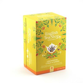 English Tea Shop čaj citrónová tráva, zázvor s citrusy 20 sáčků