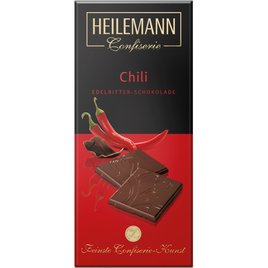 Heilemann Hořká čokoláda s chilli 80g
