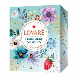 Lovaré Čaj Champagne Splashes 32 sáčků