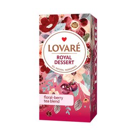 Lovaré Ovocný čaj Royal Dessert 24 sáčků