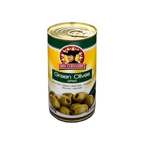 Zelené olivy neplněné 350ml