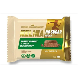 Nelina No Sugar Mléčná čokoláda bez cukru se sladidlem maltitol  50g