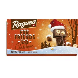 Vánoční Ragusa For Friends  Mléčná čokoláda 132g